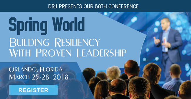 Disaster Recovery Journal Spring World 2018